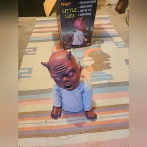 Spirit Of Halloween Rare Animatronic Little Luci Devil 2009 Original Box!
